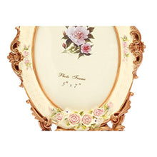 Load image into Gallery viewer, 5x7 Inches Victorian Floral Oval Picture Frame - EK CHIC HOME