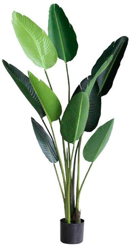 Artificial Palm Tree Bird of Paradise for Indoor Home Office - EK CHIC HOME
