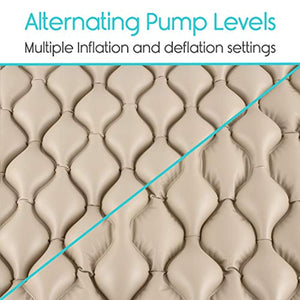 Alternating Pressure Pad - Includes Mattress Pad and Electric Pump System - EK CHIC HOME
