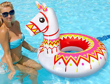 Load image into Gallery viewer, Llama Pool Float Party Water Toys Supplies - for Adults &amp; Kids - EK CHIC HOME