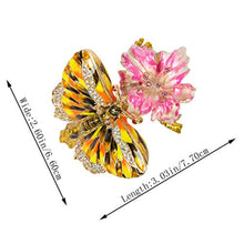 Load image into Gallery viewer, Decorative Hand Painted Butterfly Hinged Jewelry Trinket Box - EK CHIC HOME