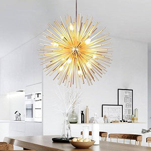 Golden Chandelier Ceiling Light Lamp - EK CHIC HOME