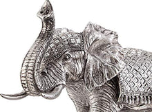 Load image into Gallery viewer, Walking Elephant 12 3/4&quot; High Silver Statue - EK CHIC HOME