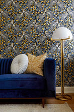 Load image into Gallery viewer, Luxury Midcentury Modern Sofa Blue - EK CHIC HOME