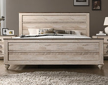 Load image into Gallery viewer, Contemporary White Wash Finish 5 Piece Bedroom Set - EK CHIC HOME