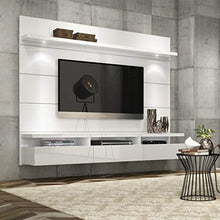 Load image into Gallery viewer, CHIC Designs 71&quot; TV Stand in White Gloss - EK CHIC HOME
