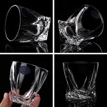 Load image into Gallery viewer, Premium Crystal Whiskey Bottle with 4 Whiskey Glasses - EK CHIC HOME