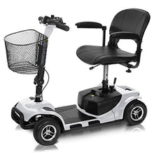 Load image into Gallery viewer, 4 Wheel Mobility Scooter - Electric Powered Wheelchair Device - Compact Heavy Duty Mobile for Travel - EK CHIC HOME