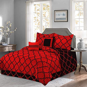 Luxurious 10-Piece Geometric Soft Comforter Set & Bed Sheets Limited-Time Sale!! - EK CHIC HOME