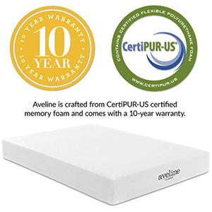 Aveline 10" Gel Infused Memory Foam Queen Mattress With CertiPUR-US Certified Foam - EK CHIC HOME