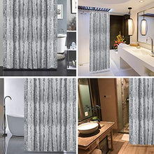 Load image into Gallery viewer, EVA Shower Curtain Liner with 12 Free Hooks, Waterproof 71x71-Inch, Eco-Friendly Bathroom Curtains - EK CHIC HOME