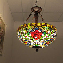 Load image into Gallery viewer, Rose Tiffany Pendant, One Size, Multi-Colored - EK CHIC HOME