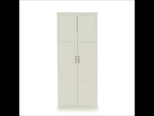 Load image into Gallery viewer, Storage Cabinet, L: 29.61&quot; x W: 16.02&quot; x H: 71.50&quot;, Soft White finish - EK CHIC HOME
