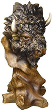 Load image into Gallery viewer, Wood Buffalo Collectible Animal Figurine Statue - EK CHIC HOME