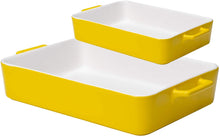 Load image into Gallery viewer, Ceramic Bakeware Set Baking Dish - EK CHIC HOME