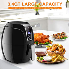 Load image into Gallery viewer, 7-In-1 Air Fryer, 3.4 Quart - Healthy Oil Free Cooking - EK CHIC HOME