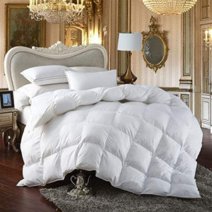 Egyptian King Size Luxury Siberian Goose Down Comforter - EK CHIC HOME