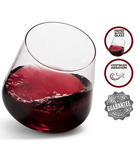 A Wine Decanter Carafe 4 wine glass set - EK CHIC HOME