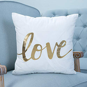 Decor Modern Throw Pillow Covers Abstract Pillowcase Linen Cushion Cover 18x18 inch Set - EK CHIC HOME