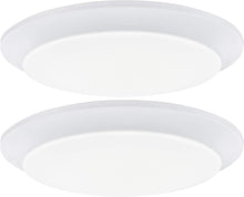 Load image into Gallery viewer, LED Flush Mount Ceiling Lighting Fixture, 9 Inch- 2-Pack - EK CHIC HOME
