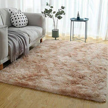 Load image into Gallery viewer, Soft Fluffy Area Rugs Motley Plush (63&quot; x 78.7&quot;, Dark Grey) - EK CHIC HOME