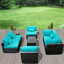 Load image into Gallery viewer, Patio Furniture Sets Modular Sectional Sofa Outdoor Wicker Patio Furniture Sets - EK CHIC HOME