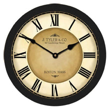 Load image into Gallery viewer, Rare 48-Inch Black Wall Clock Whisper Quiet - EK CHIC HOME