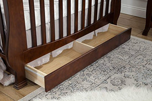 Million Dollar Baby Classic Ashbury 4-in-1 Convertible Crib with Toddler Bed Conversion Kit - EK CHIC HOME