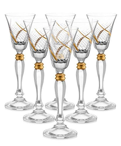 Crystal  Cordial Liquor Glasses, 7