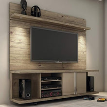 Load image into Gallery viewer, CHIC Designs 71&quot; TV Stand and Panel in Natural - EK CHIC HOME