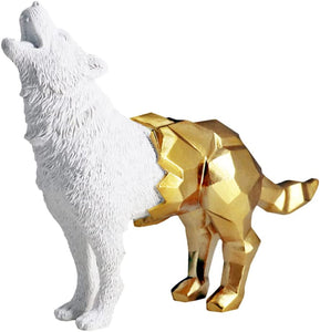 Gold Home Decor Accents, Cheetah Figurine and Statue - EK CHIC HOME