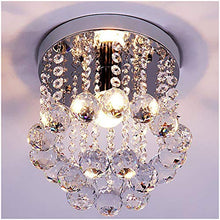 Load image into Gallery viewer, Crystal Chandeliers Modern Flush Mount Fixture - EK CHIC HOME