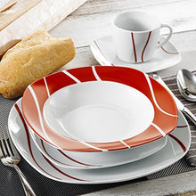 Load image into Gallery viewer, 30-Piece Porcelain Dinnerware Set for 6 Person - EK CHIC HOME