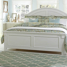 Load image into Gallery viewer, Summer House I Queen Panel Bed, Oyster White - EK CHIC HOME
