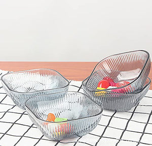 Glass Bowls Set for Kitchen Set of 6 (330 ml-11 oz) - EK CHIC HOME