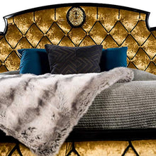 Load image into Gallery viewer, LUXURIOUS GOLD - The Lion Order Bed - EK CHIC HOME