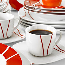 Load image into Gallery viewer, 30-Piece Porcelain Dinnerware Set for 6 Person - EK CHIC HOME