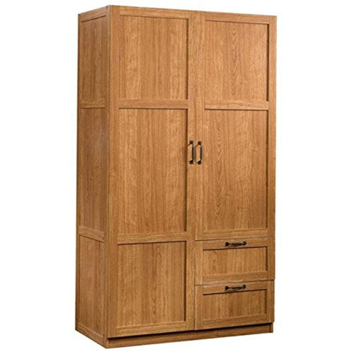 Wardrobe Armoire in Highland Oak - EK CHIC HOME