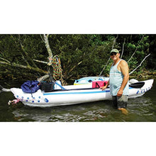 Load image into Gallery viewer, Sea Eagle 370 Pro 3 Person Inflatable Portable Sport Kayak Canoe Boat w/ Paddles - EK CHIC HOME
