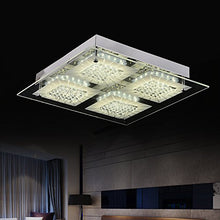 Load image into Gallery viewer, Flush Mount Modern Crystal Bead Ceiling Flush Mount Dimmable LED 24W - EK CHIC HOME