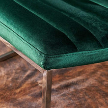 Load image into Gallery viewer, Felicia Parisian Modern Emerald Velvet Sofa Chair - EK CHIC HOME