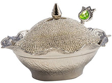 Load image into Gallery viewer, Swarovski Crystal Coated Handmade Brass Sugar Chocolate Candy Bowl - EK CHIC HOME