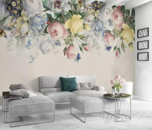 Load image into Gallery viewer, Floral Wallpaper Colorful Floral Wall Mural Peony Flower Watercolor Paint Art Classic - EK CHIC HOME