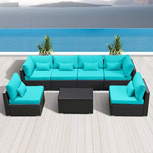 Load image into Gallery viewer, Patio Furniture Sets Modular Sectional Sofa Outdoor Wicker Patio Furniture Sets - EK CHIC HOME