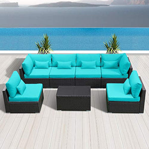 Patio Furniture Sets Modular Sectional Sofa Outdoor Wicker Patio Furniture Sets - EK CHIC HOME