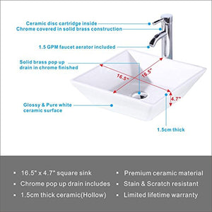 24" Grey Bathroom Vanity Cabinet and Sink Combo Glass Top MDF Wood w/Sink Faucet &Drain set - EK CHIC HOME