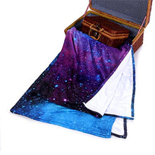Load image into Gallery viewer, QH with Galaxy Velvet Plush Throw Blanket(Large) Super Soft - EK CHIC HOME