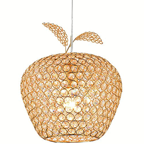 Crystal Golden Apple Ceiling Pendant Crystal Chandelier - EK CHIC HOME