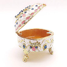 Load image into Gallery viewer, Butterfly Figurine Collectible Trinket Box Hinged Bejeweled Hand-Painted Ring Holder with Gift Box - EK CHIC HOME