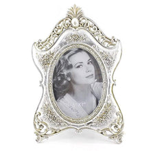 Load image into Gallery viewer, 5x7 Inches Exquisite Victorian Oval Single Desk Stand Picture Photo Frame - EK CHIC HOME